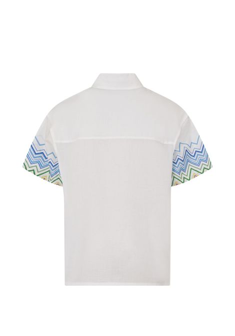 Camicia con motivo a zigzag MISSONI KIDS | MY5P01 Z3504100MC